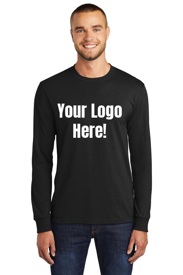 Custom unisex Long Sleeve Tees for Military, PTA, Sports Teams, & Businesses (Copy)