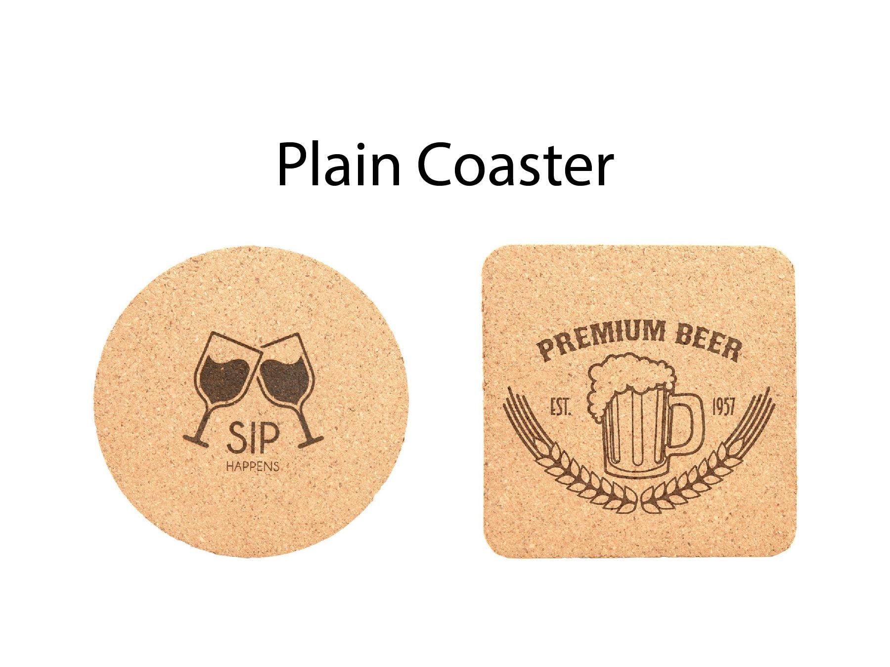 Cork Coasters