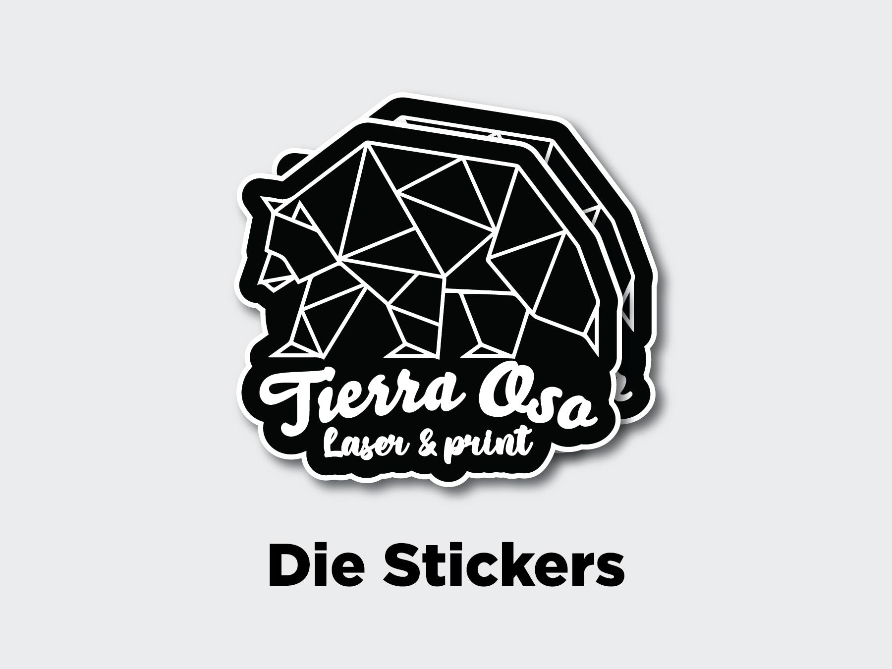 Die cut Vinyl Stickers