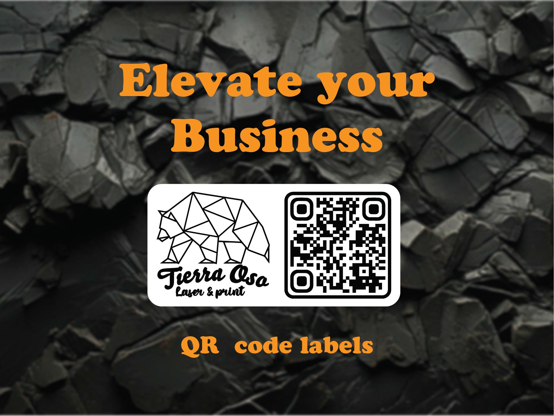 Custom 1''inch by 2" or 3" inch vinyl stickers for businesses logos  and Qr codes 1"x2" 1"x3"